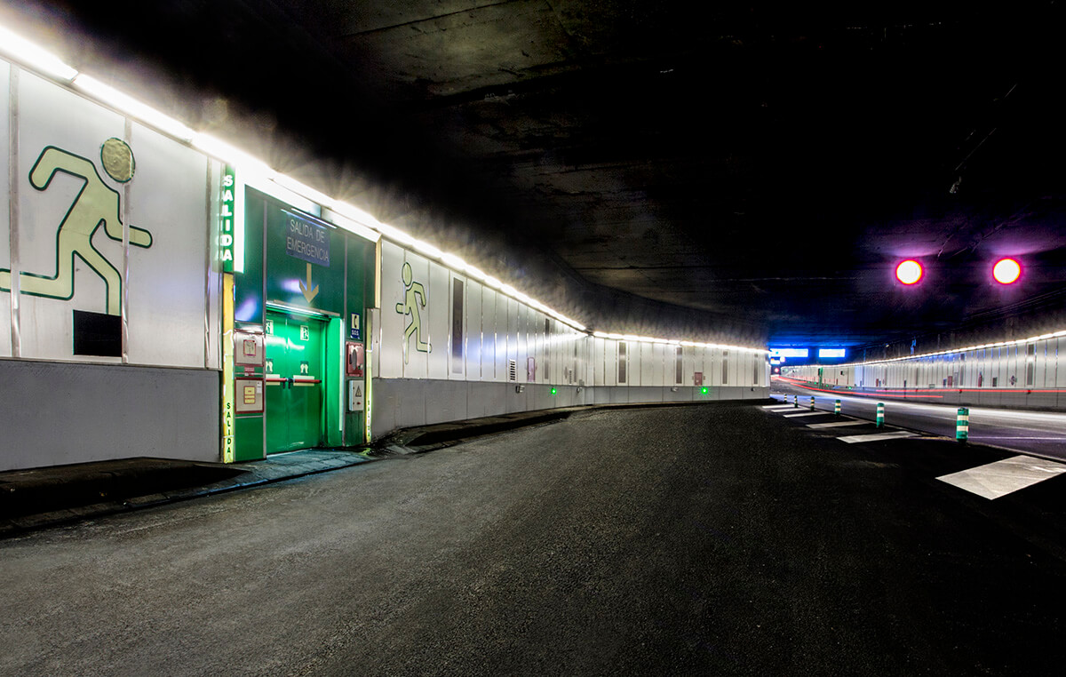 flooding in the M30 Tunnels