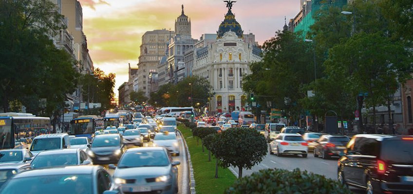 Cars that will not be able to transit in Madrid