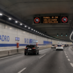 Túnel de la M-30 en Madrid