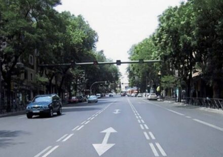 Carril reversible