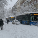 Recordamos el temporal de Filomena en Madrid